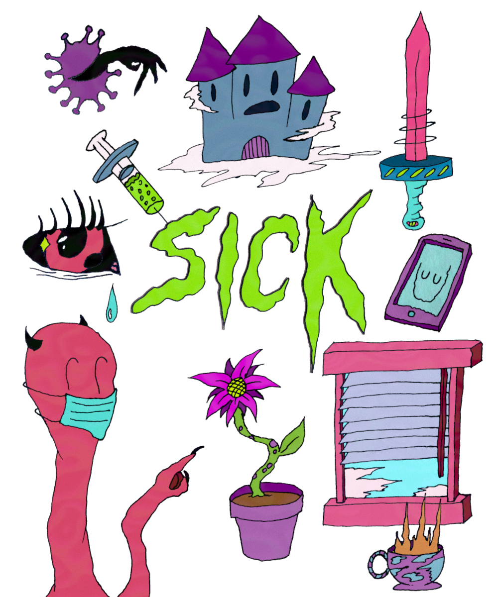 Sick. Digital Art.